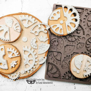 Halves & Quarters - Decor Mould - Silicone Mold