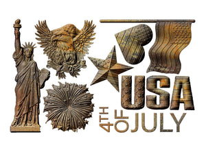 Happy 4th Decor Mould | Redesign with Prima - image 2