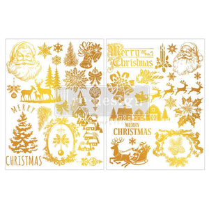 Holiday Heirloom Foil - Gold Foil Middy - Medium Transfer