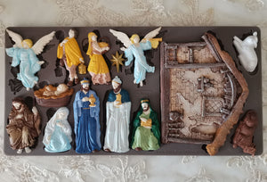 Holy Night Nativity - Decor Mould - Silicone Mold