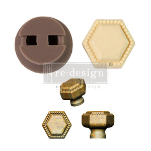 Imperial Pearl Knob Mould by CeCe | Redesign with Prima