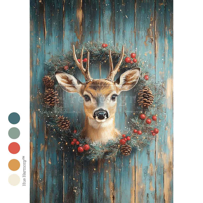 Jingle Jungle - A4 Decoupage Paper