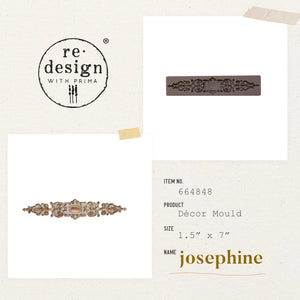 Josephine - Decor Mould - Silicone Mold