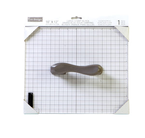 Large Clear Acrylic Stamp Block - 10" x 12"
