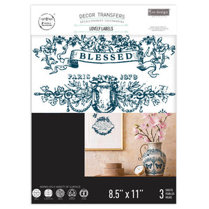 Lovely Labels - Middy Transfer - Medium Transfer