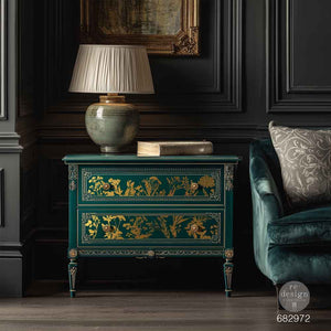 Luxe Foliage - Kacha Gold Foil Transfer - image 4