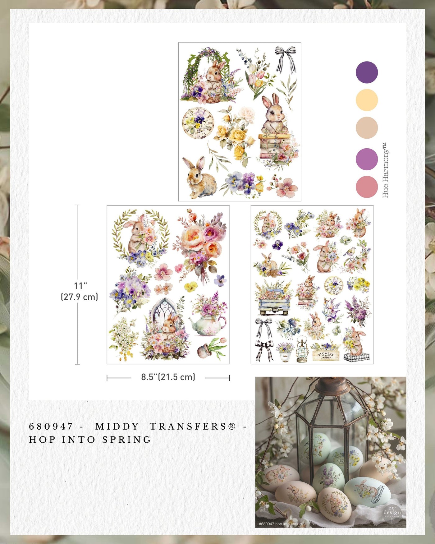 Mit Spring Transfer Hop into Spring - Middy Transfer - Medium Transfer – Canterbury Creative