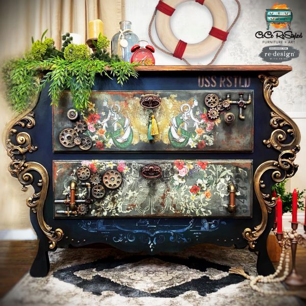 mermaid dresser ideas 17 Mermaid dresser ideas