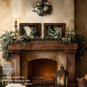 Merry & Majestic - A4 Decoupage Paper