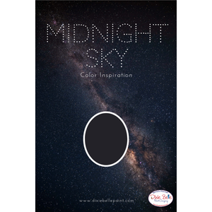 Midnight Sky Dixie Belle Chalk Mineral Paint color inspiration