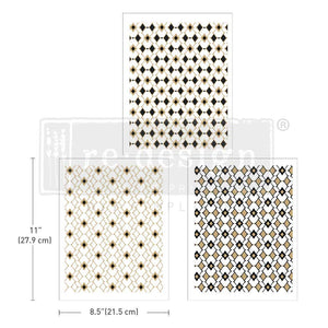 Moroccan Diamonds - Middy Transfer - Medium Transfer