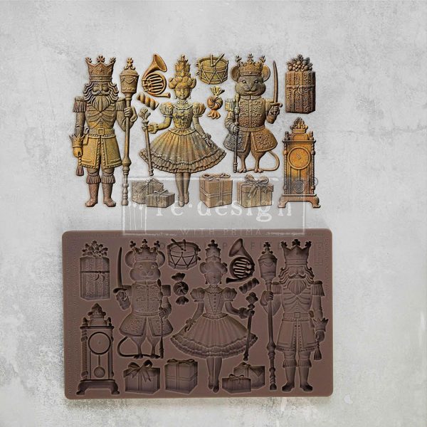 Nutcracker Party- Decor Mould - Silicone Mold