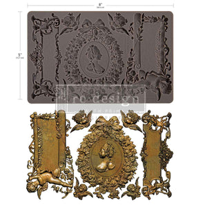 Ombres Florales - Decor Mould - Silicone Mold
