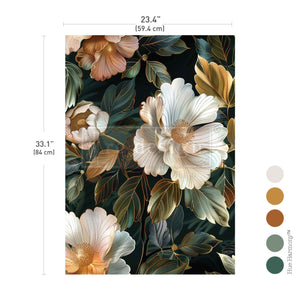 Opulent Petal - A1 Decoupage Fiber