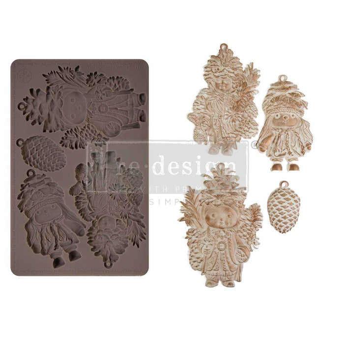 Pinecone Dolls - Decor Mould - Silicone Mold