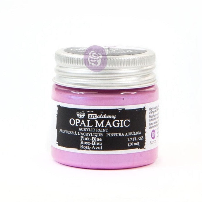 Pink-Blue Opal Magic - Finnabair Acrylic Paint