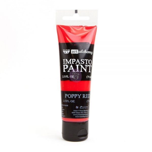 Poppy Red - Impasto Paint - Art Alchemy