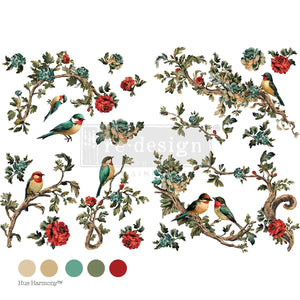 Rosette Aviary - Decor Transfer - Furniture Transfer