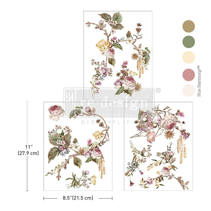 Rosette Royale- Middy Transfer - Medium Transfer