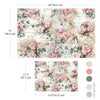 Rosy Reverie - Decoupage Paper - Fiber Paper Set