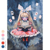 A Royal Flush of Thoughts - A2 Decoupage Fiber