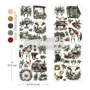 Rustic Noel - Middy Transfer - Medium Transfer
