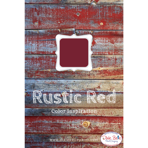 Rustic Red Dixie Belle Chalk Mineral Paint color inspiration