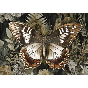 Rustling Wings - A3 Decoupage Fiber
