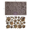 Rusty Flowers - Decor Mould - Silicone Mold