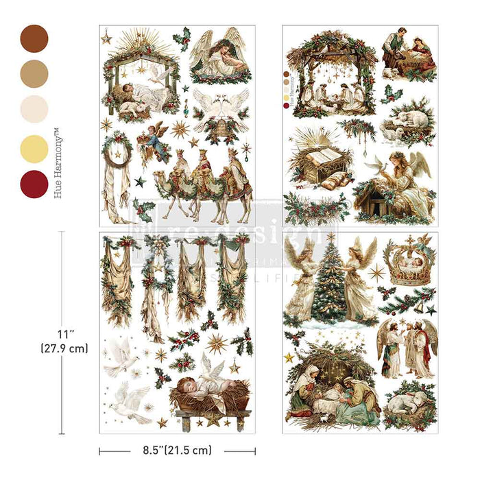 Sacred Night Collection - Middy Transfer - Medium Transfer
