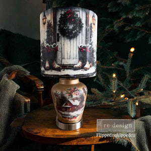 Santa's Woodland Stroll - A3 Decoupage Fiber Pack