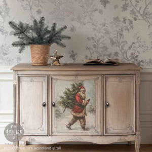 Santa's Woodland Stroll - A3 Decoupage Fiber Pack