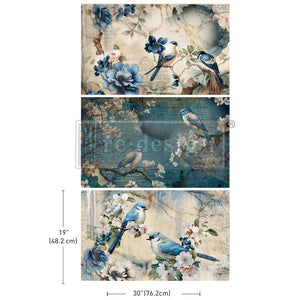 Sapphire Wings - Decoupage Paper Pack