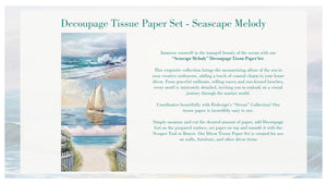 Seascape Melody - A3 Decoupage Paper Pack