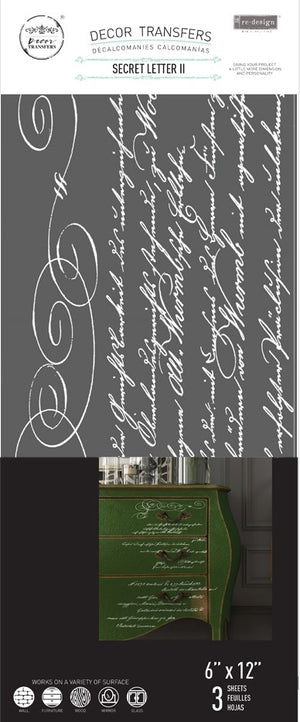 Secret Letter II Small Transfer - image 2
