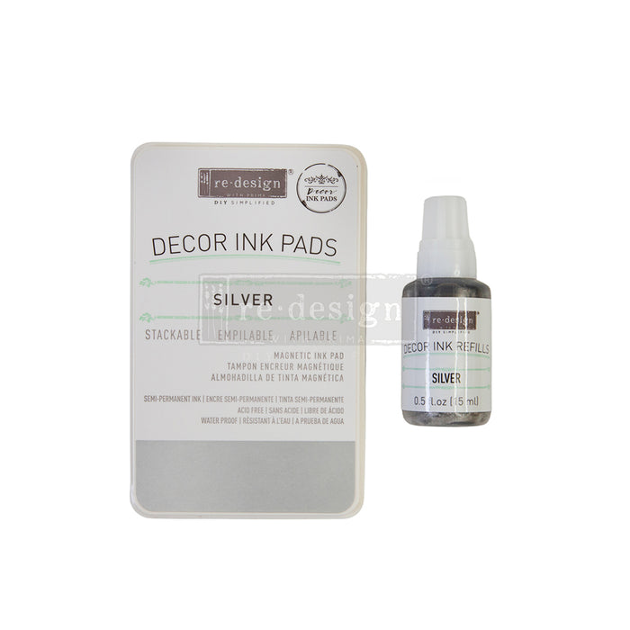 Silver - Decor Ink Pad