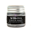 Silver Spoon Metallic - Finnabair Acrylic Paint
