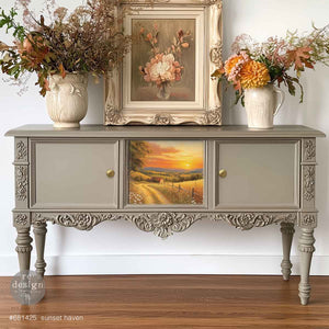 Sunset Haven A3 Decoupage Fiber | Landscape Déco - image 2