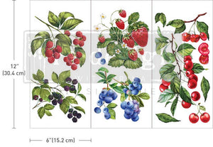 Sweet Berries Small Transfer | Fruit Furniture Transfer