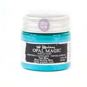 Teal-Blue Opal Magic - Finnabair Acrylic Paint