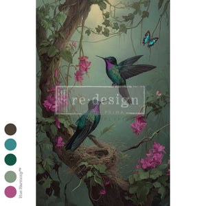 Irridescent Interval - Decoupage Paper - Decor Tissue