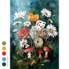 Time Rooted in Wonderland - A2 Decoupage Fiber