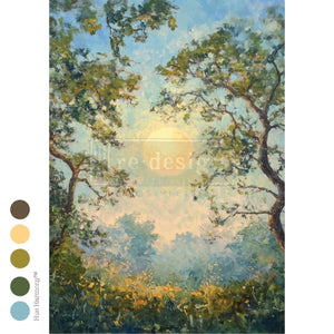 Timeless Canopy - A3 Decoupage Fiber
