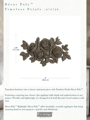 Timeless Petals - Decor Poly - Furniture Casting