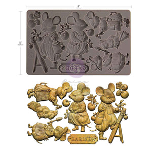 Tiny Gardeners - Decor Mould - Silicone Mold