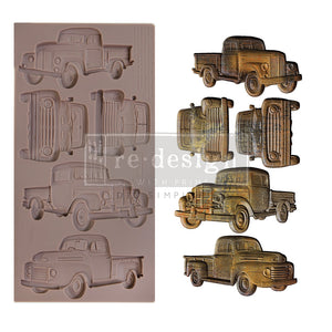 Trucks - Decor Mould - Silicone Mold
