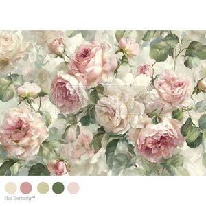 Velvet Bloom - Decoupage Paper - Fiber Paper