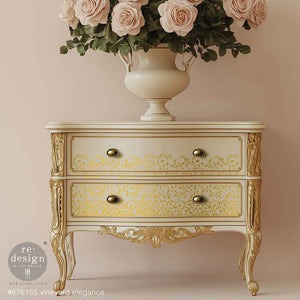 Vineyard Elegance Gold Foil Middy Transfer - image 2