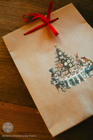Whimsical Holiday Dreams - Middy Transfer - Medium Transfer
