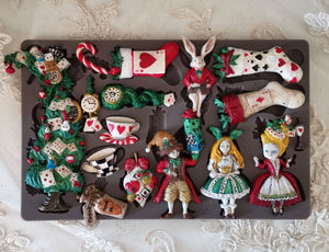 Whimsical Holiday Dreams - Decor Mould - Silicone Mold